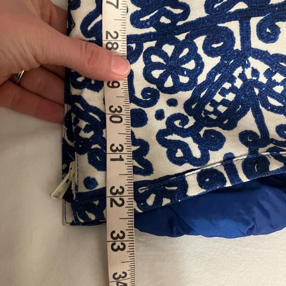 Burton Vida blue white rustic print snowboard ski pants  XS - Picture 10 of 11